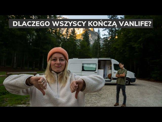 Dlaczego wszyscy kończą VANLIFE? I czy w 2024 warto jeszcze zaczynać?