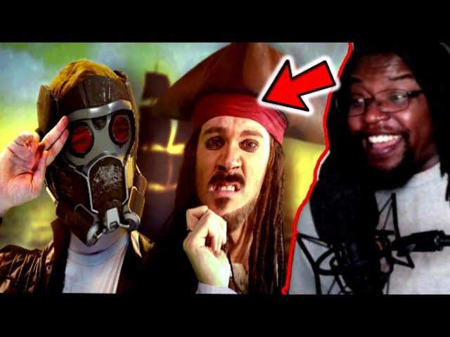 Star-Lord vs Captain Jack Sparrow - RAP BATTLE! - ft. Mike Choe & Freeced / DB Reaction