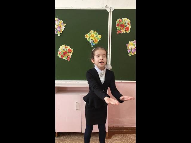 Страна читающая — Софья Бондаренко читает произведение «Весенняя песенка» А. Плещеева
