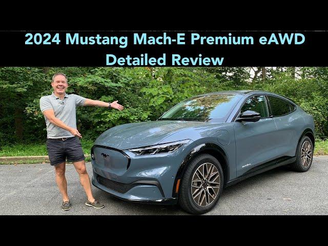 2024 Ford Mustang Mach-E Premium eAWD - Detailed Review