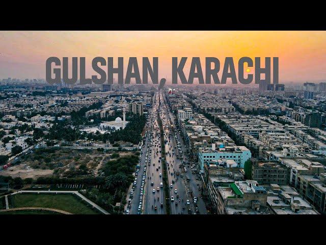 GULSHAN | KARACHI | AERIAL VIEW | DRONE VIEW | 2021 #karachi #pakistan