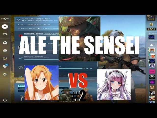 ALE THE SENSEI !!! y pelea de waifus #2 jeje