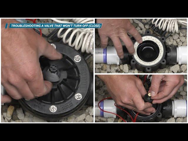 Troubleshooting an Irrigation Valve That Won't Turn Off
