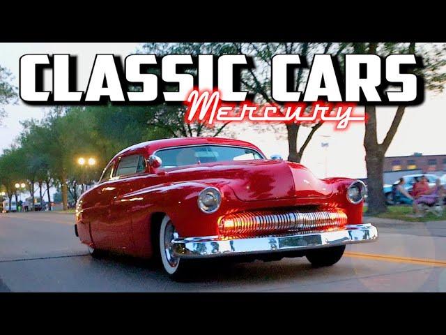 BEAUTIFUL CLASSIC MERCURY CARS!!! Mercury Led Sleds! - Mercury Cougar! Muscle Cars. Classic Car Show