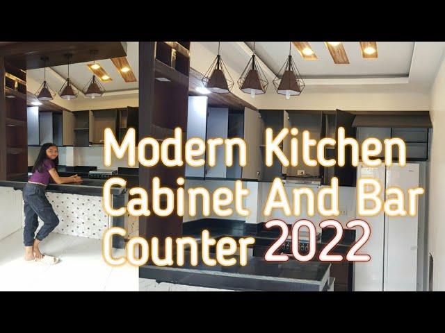 Modern Kitchen cabinet and Bar counter  2022 @yhoukyztv8495