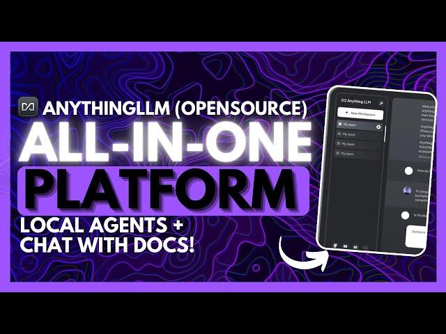 AnythingLLM: All-In-One AI Platform! Fully LOCAL Chat With Docs + Do Anything with Local Agents!