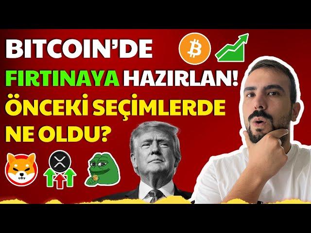 ABD SEÇİM SONRASI BITCOIN'DE FIRTINA BAŞLIYOR! ÖNCEKİ SEÇİMLER SONRASI BTC NE YAPTI - ALTCOIN