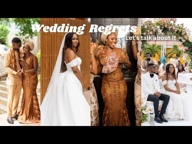 WEDDING DAY REGRETS | TIPS FOR BRIDES PLANNING THEIR BIG DAY | WEDDING STORY TIME