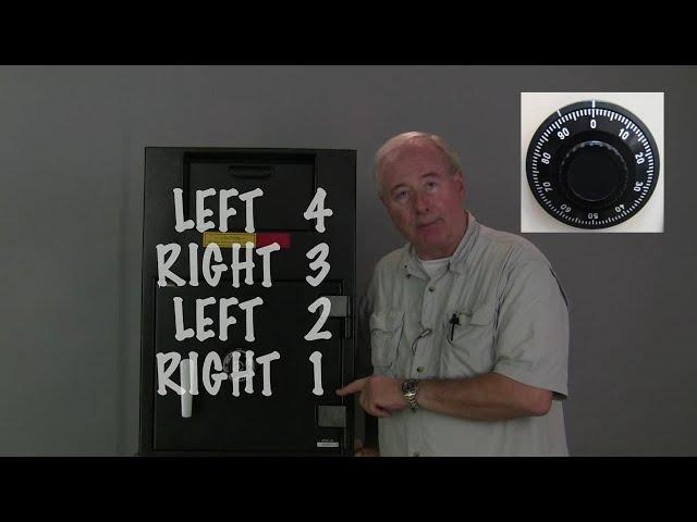 How to Dial Open a Combination Safe Lock video