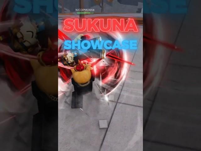 Sukuna Showcase Ultimate Battlegrounds #ultimatebattlegrounds  #roblox  #guinx