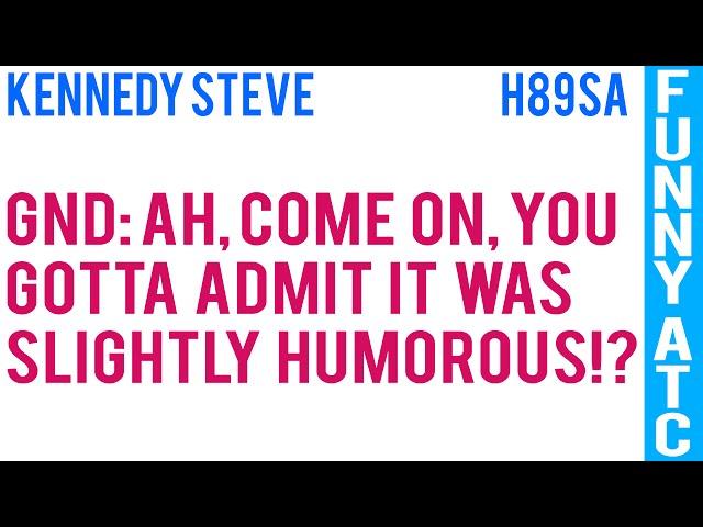 KENNEDY STEVE: BRITISH AIRWAYS PILOT WITHOUT A SENSE OF HUMOR!!!