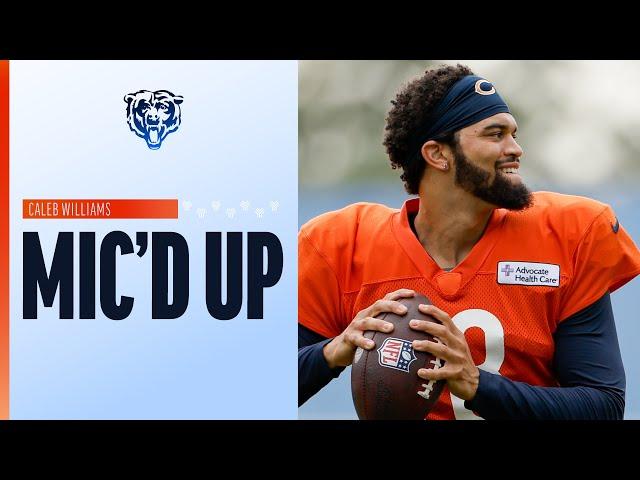 Caleb Williams | Mic'd Up | Chicago Bears