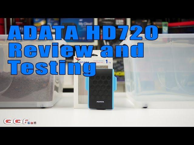 #0130 - ADATA HD720 Durable Portable HDD Testing and Review