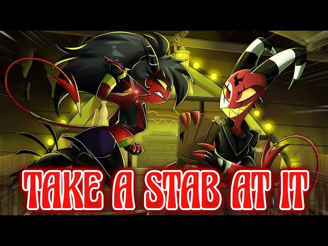 BLITZO & MILLIE FIGHT SONG - Take A Stab At It | Helluva Boss S2【By MilkyyMelodies ft @TrenchMan93】