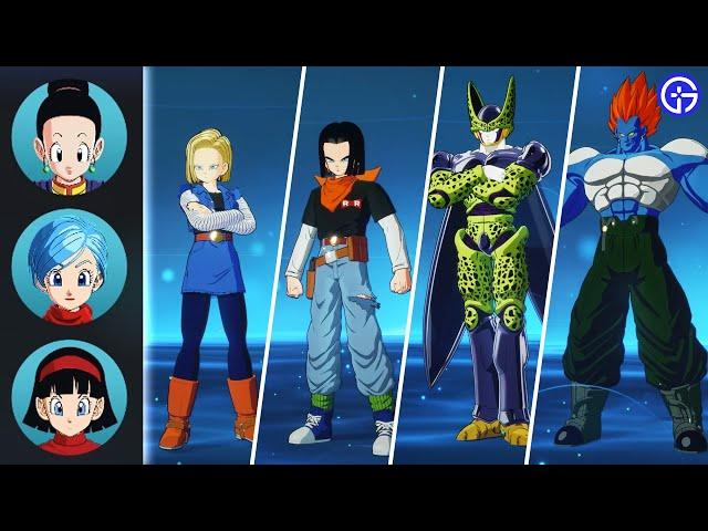 GIRLS TALK About All Androids (Encyclopedia Girls Talk) - Dragon Ball: Sparking Zero