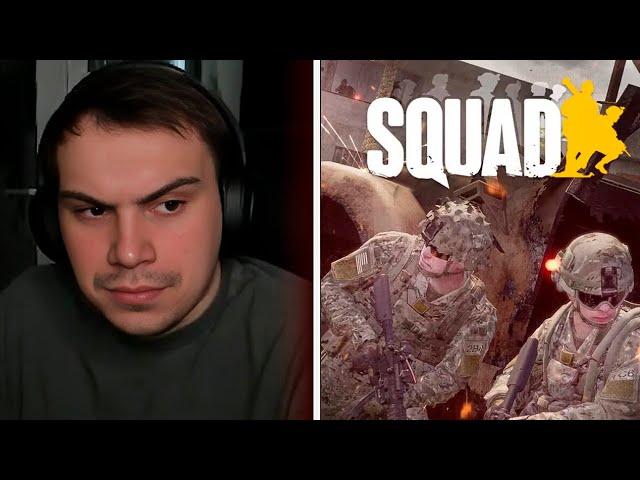 ГЛЕБ ИГРАЕТ В SQUAD СО ЗРИТЕЛЯМИ / НЕРЕАЛЬНЫЙ УГАР  / SASAVOT