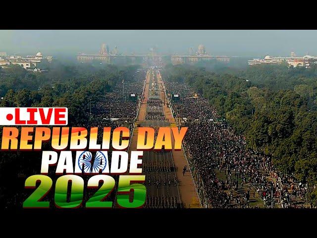 LIVE: Republic Day Parade 26th January, 2025 |India | गणतंत्र दिवस | 76th Republic Day | Delhi