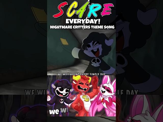 Scare Everyday! (Nightmare Critters Theme Song) Poppy Playtime Baba Chops Spot The Difference 