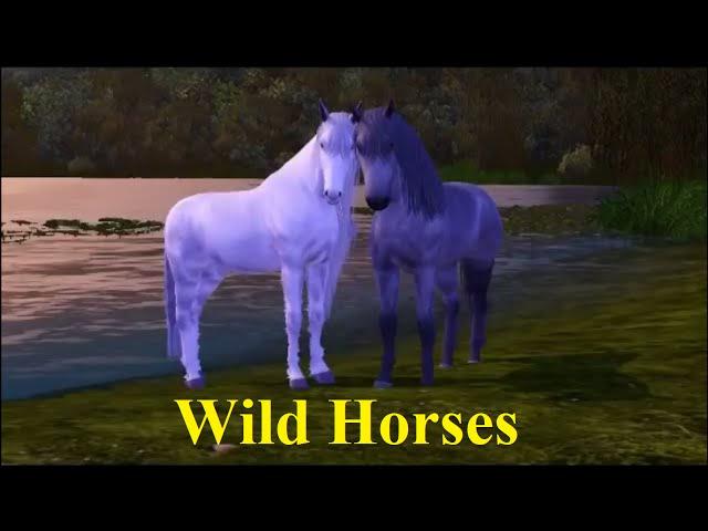 The sims 3 - Wild Horses (ДИКИЕ ЛОШАДИ)