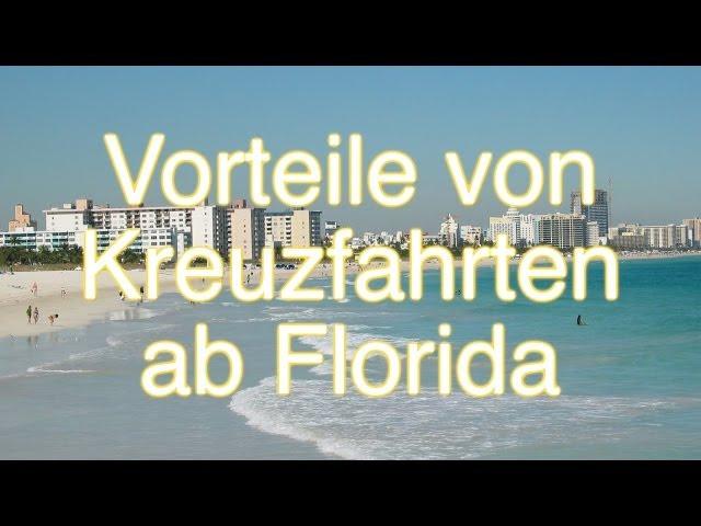 Karibik Kreuzfahrt: Vorteile ab Florida (Miami, Fort Lauderdale)