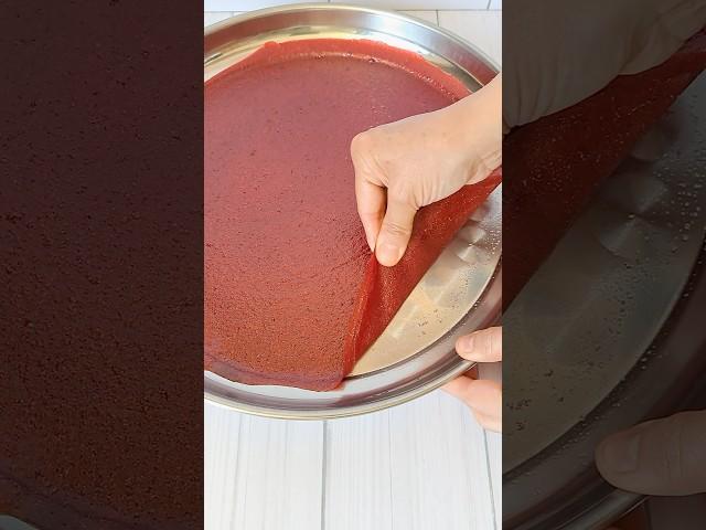 خشک کردن لواشک بدون آفتاب