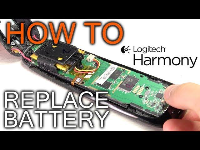 How to Replace Battery in Harmony Remote Remote Touch / Ultimate / Elite