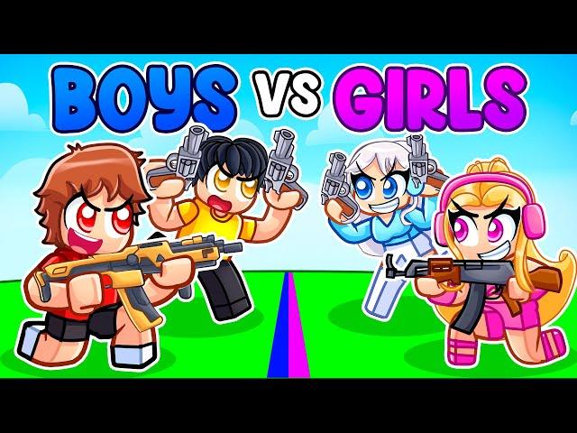 BOYS vs GIRLS in Roblox Rivals...