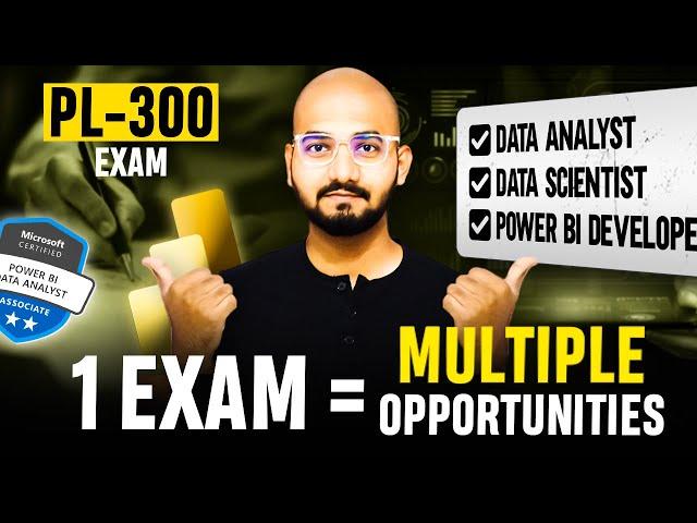 1 Exam = Multiple Opportunities| Microsoft PL-300 | in Tamil | Thoufiq M