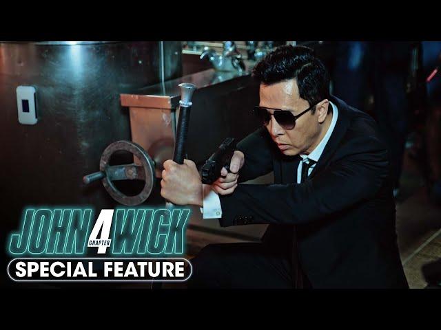 John Wick: Chapter 4 (2023) Special Feature 'Caine' - Donnie Yen, Chad Stahelski