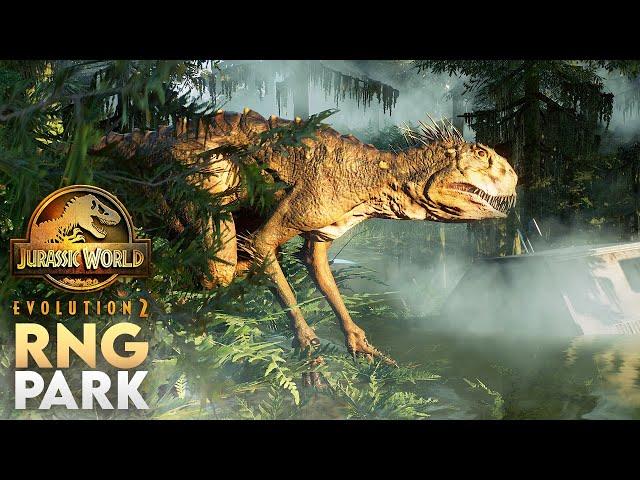 Scorpios Rex Misty Swamp Exhibit Build In Jurassic World Evolution 2 (RNG Park)