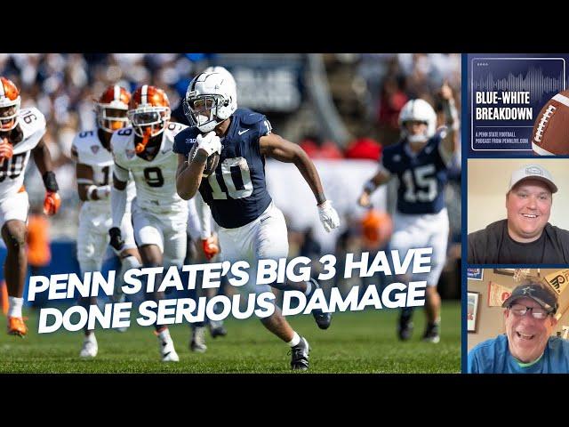 Penn State's offense continues to PERCOLATE thanks to the efforts of the Lions' 'triplets'