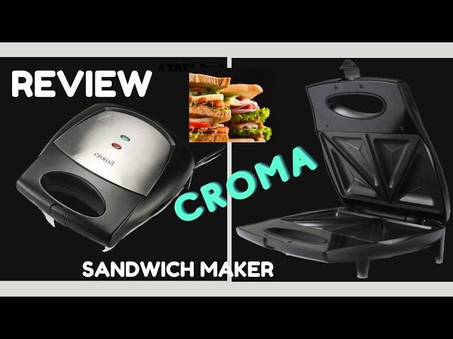 CROMA SANDWICH MAKER | Full details | How to use | True Reviews