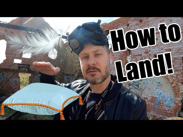 How To Land an FPV Drone in MANUAL MODE! 