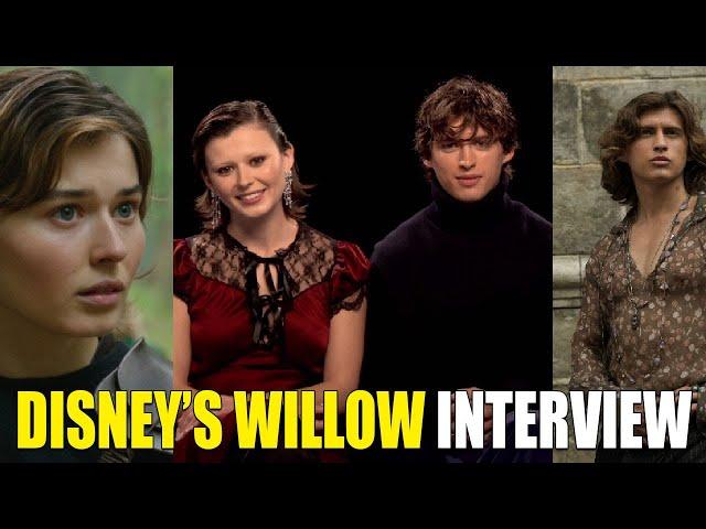 Exclusive Interview with Willow's Ruby Cruz & Dempsey Bryk | DISNEY+