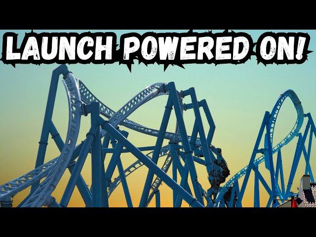 Canada's Wonderland AlpenFury Main Launch Powered On