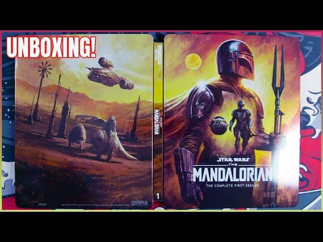 The Mandalorian Season 1 Steelbook Unboxing