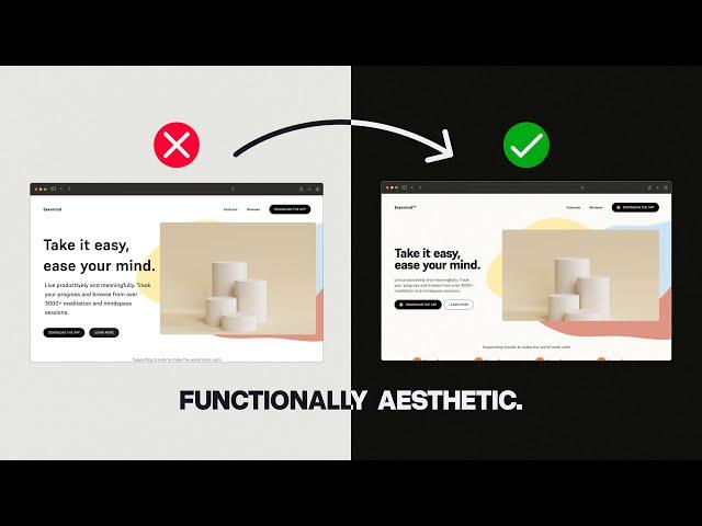 Use these 4 design principles to make your website functionally aesthetic