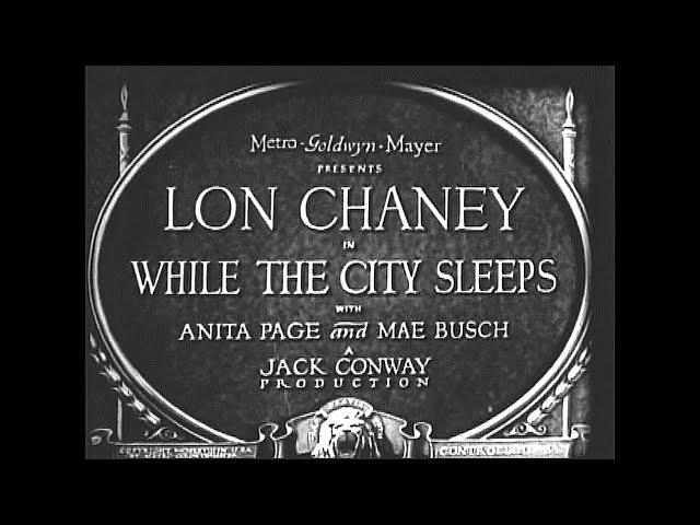 While the City Sleeps (1928) Trailer