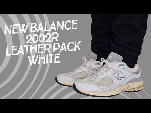 BEST SUMMER SHOE??? New Balance 2002R Leather Pack White On Foot | Detailed Look