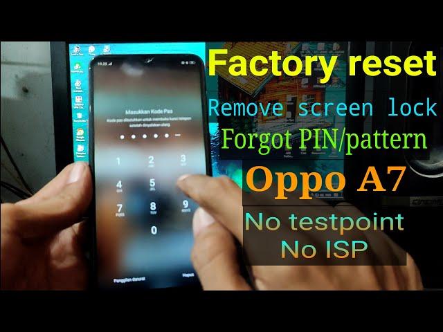 Factory/hard Reset Oppo A7 via Hydra tool