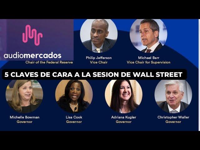 Previa #WallStreet 21/05 #Directo + #FED Mester, Williams + Barkin + #Daly #Waller + #Bostic #Barr "