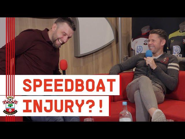 "I INJURED MYSELF ON A SPEEDBOAT!" | James Beattie reveals attempts to cover up embarrassing injury