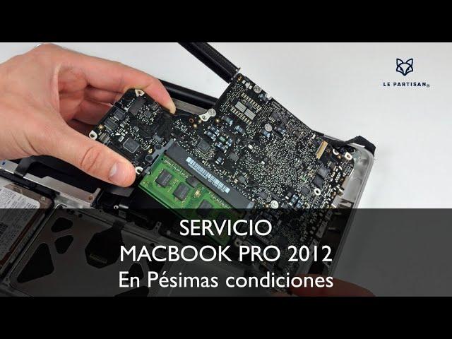 Mantenimiento Lógica MacBook Pro 2012 13"