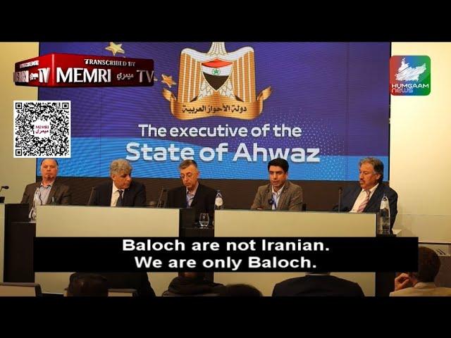 Free Balochistan Movement Foreign Affairs Chief: We Are Not Iranians – We Are Only Baloch