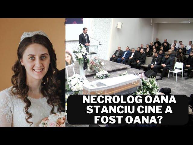 Necrolog Oana Stanciu. Cine a fost Oana?