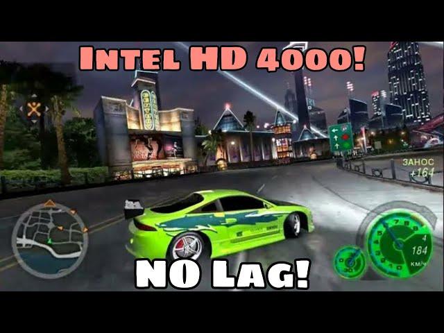 Need For Speed Underground 2 (Intel HD 4000/ i5 3230m/ 8GB Ram) Gameplay. | No Lag And Fps Boost!