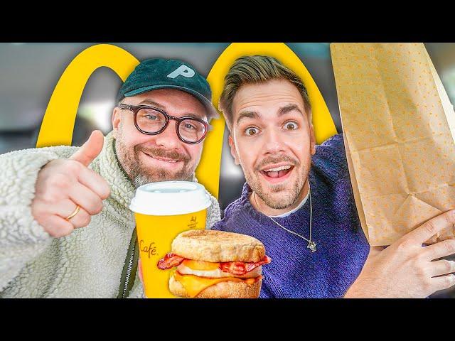 Mark Forster & Ich bestellen das GESAMTE MCDONALDS FRÜHSTÜCK 🫡