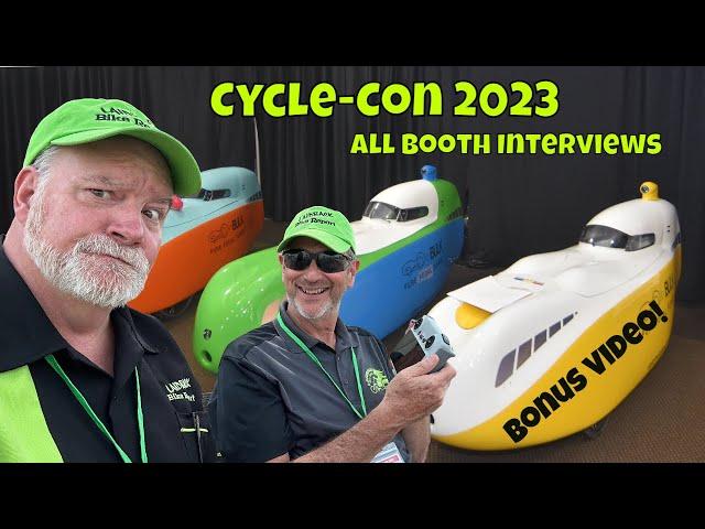 Cycle Con 2023 Recumbent Bike Show with Bonus Footage!