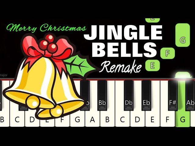 Jingle Bells  | Piano tutorials | Piano Notes | Piano Online #pianotimepass #jinglebells #christmas