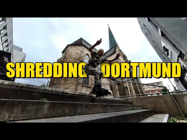 This City is GREAT for Urban Skating: Shredding Dortmund on Rollerblades